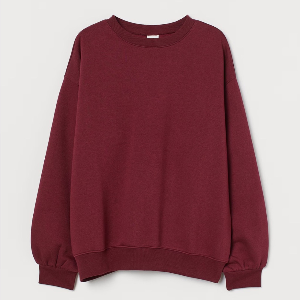 H&M COTTON-BLEND SWEATSHIRT
